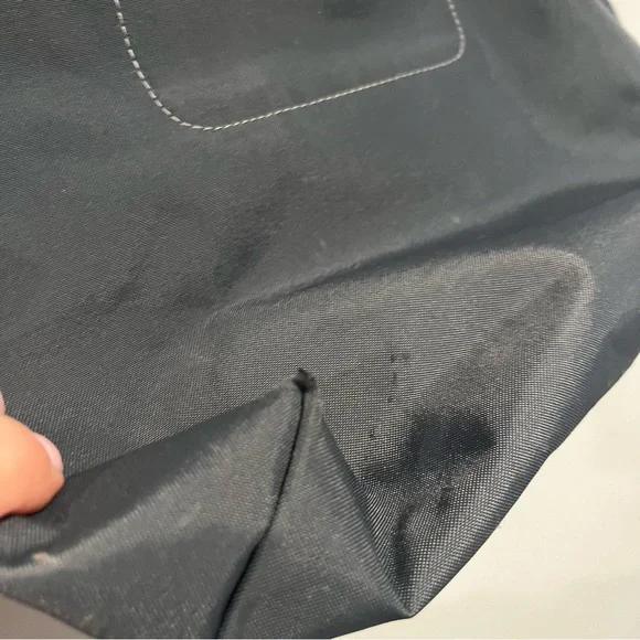 LONGCHAMP Le Pliage Tote bag Charcoal gray Canvas Small - Picture 11 of 11